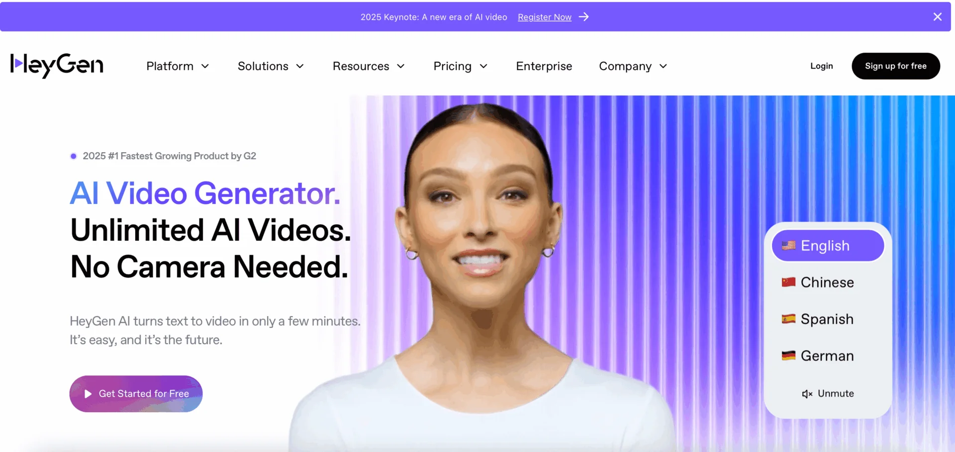 HeyGen screenshot