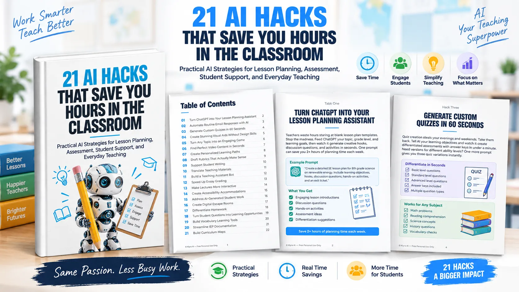 Preview of 21 AI Hacks That Save You Hours in the Classroom