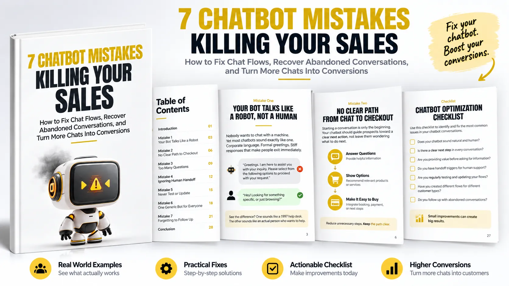 Preview of 7 Chatbot Mistakes Killing Your Sales